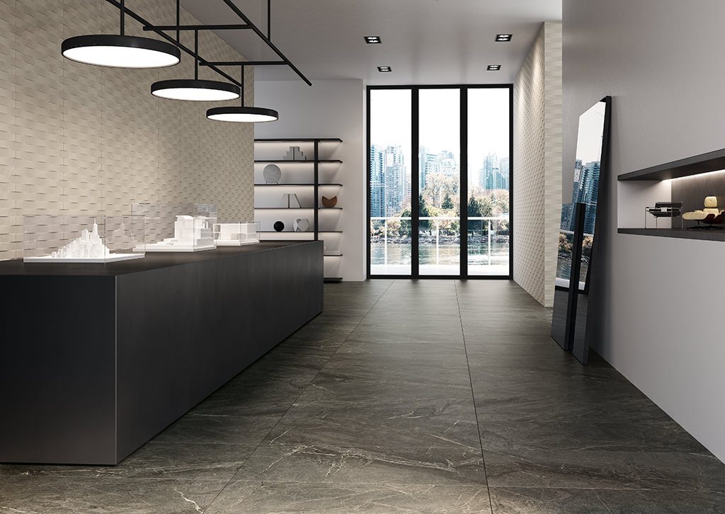 Porcelain stoneware floor tiles open to every experience - Ceramiche Coem
